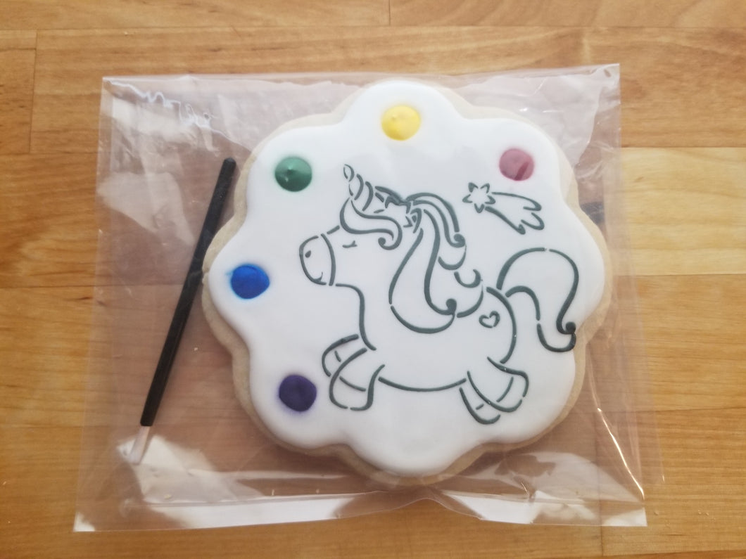 Unicorn Paint & Eat Cookies