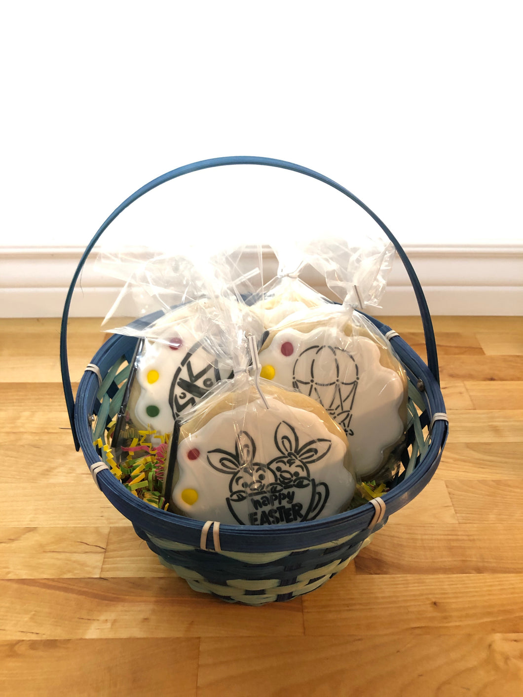 Easter paint & eat cookie basket