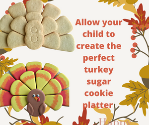 Turkey Decorate & Eat cookie kit