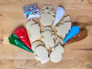Christmas cookie decorating kit